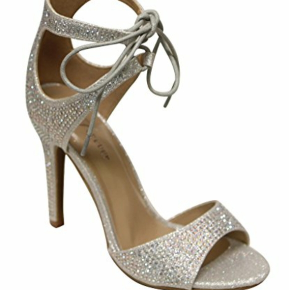 Silver Bling Sandals